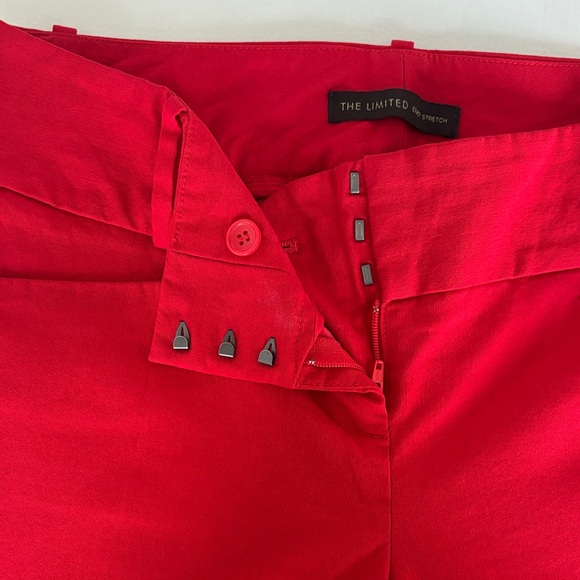 The Limited Women's Vivid Red Capris - Picture 3 of 5